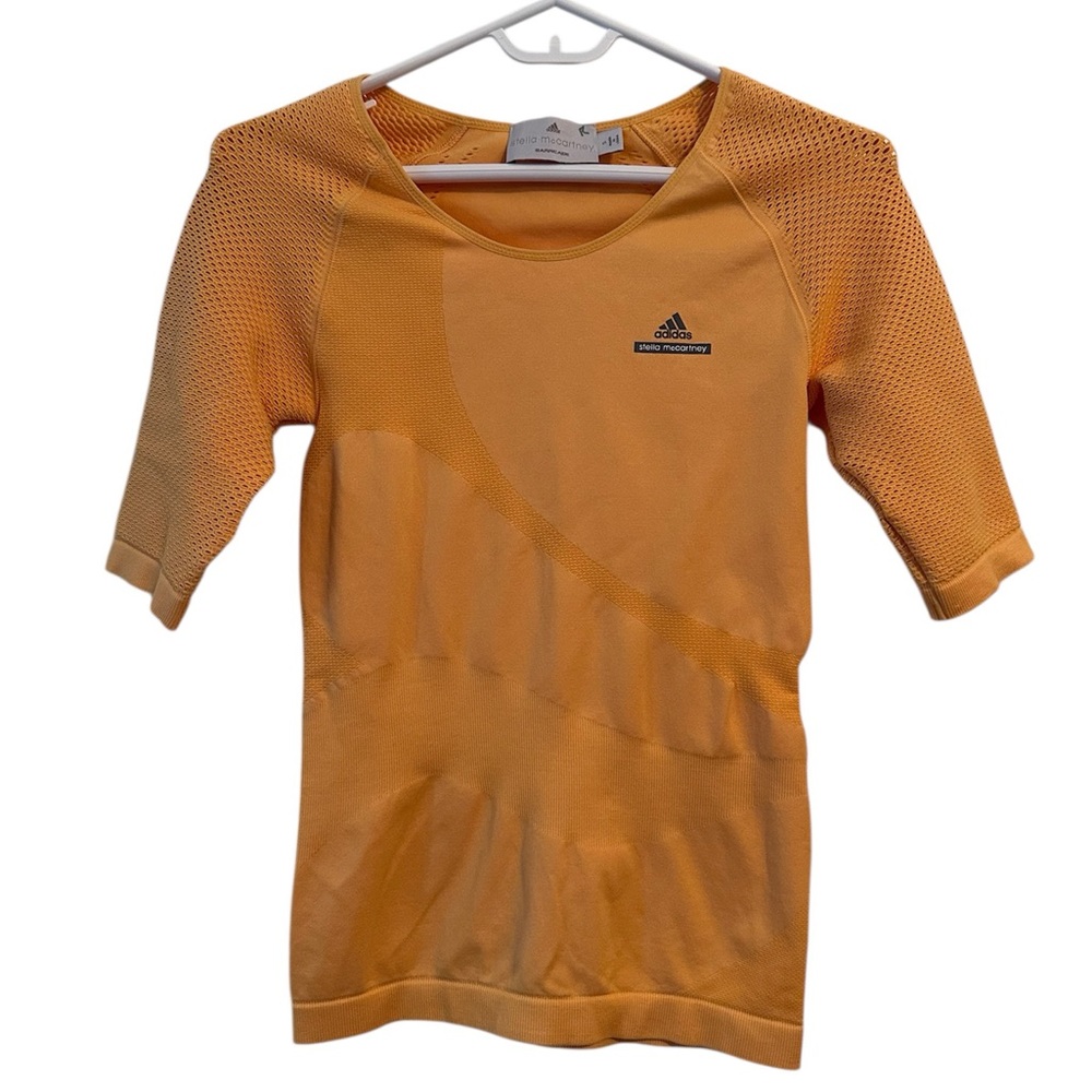 Adidas X Stella McCartney Vibrant Orange Tee